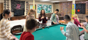 Youth in youth room